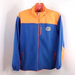 Genuine Stuff Men’s L Florida Gators Football Full Zip Fleece Jacket 2012